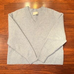 🎉 Wilfred Free Pastel Blue Sweater